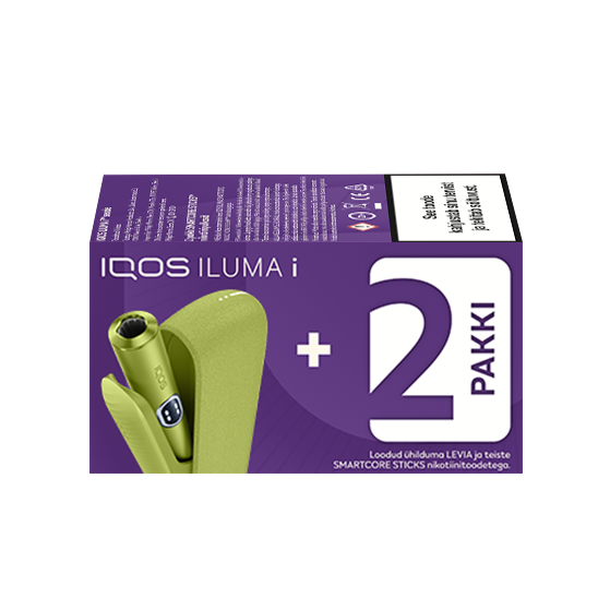 IQOS ILUMA i and 2 packs