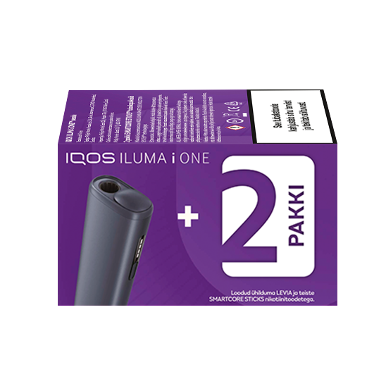 IQOS ILUMA i ONE and 2 Packs