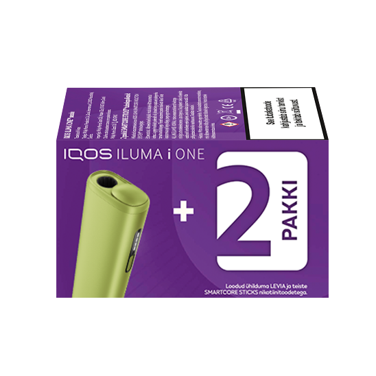 IQOS ILUMA i ONE and 2 LEVIA packs