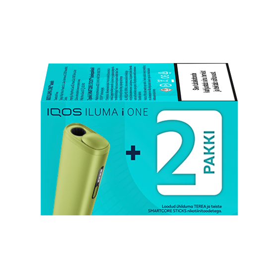 IQOS ILUMA i ONE and 2 Packs