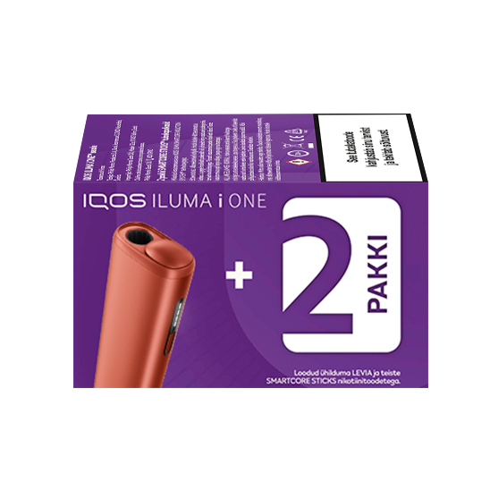 IQOS ILUMA i ONE and 2 Packs